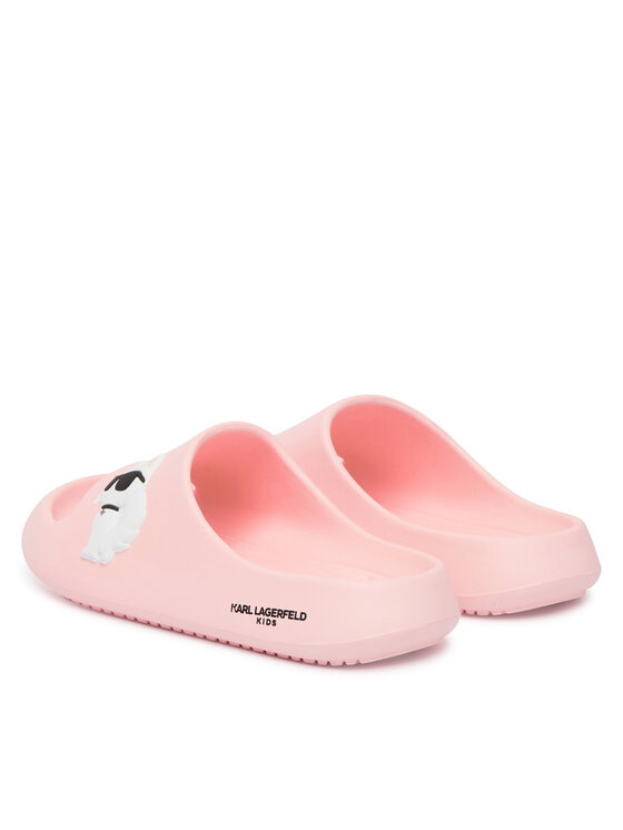 KARL LAGERFELD KARL LAGERFELD Šľapky Z31172 S Ružová