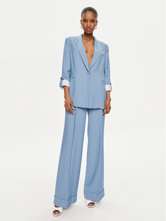 TWINSET TWINSET Sako 241TF2040 Modrá Regular Fit