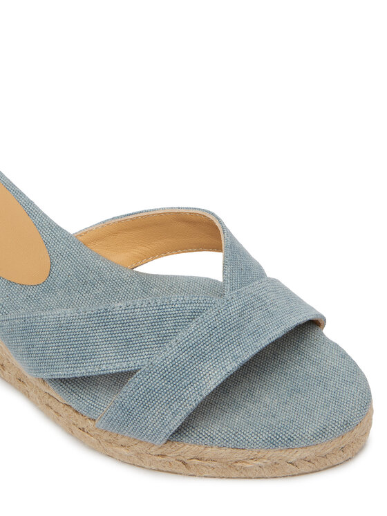 Castañer Castañer Espadryle Cecilia C/6/292 25632 Niebieski jasny