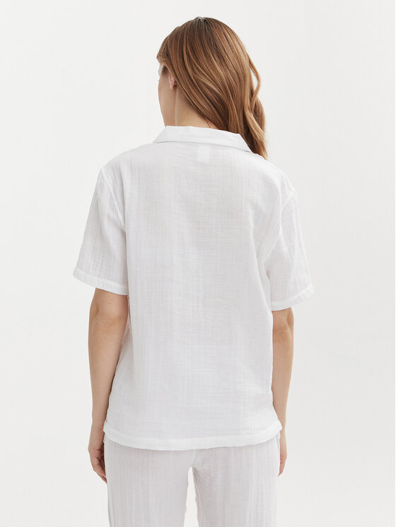 Calvin Klein Underwear Calvin Klein Underwear Camicia 000QS7137E Bianco Relaxed Fit