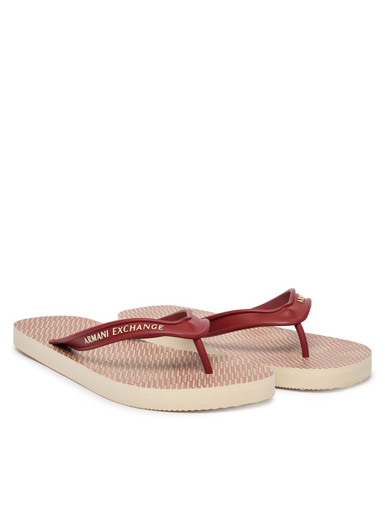 Armani Exchange Armani Exchange Žabky XUQ002 XV676 M5145 Bordová