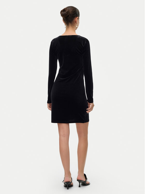 Vero Moda Vero Moda Koktejlové šaty Effie 10317001 Černá Slim Fit