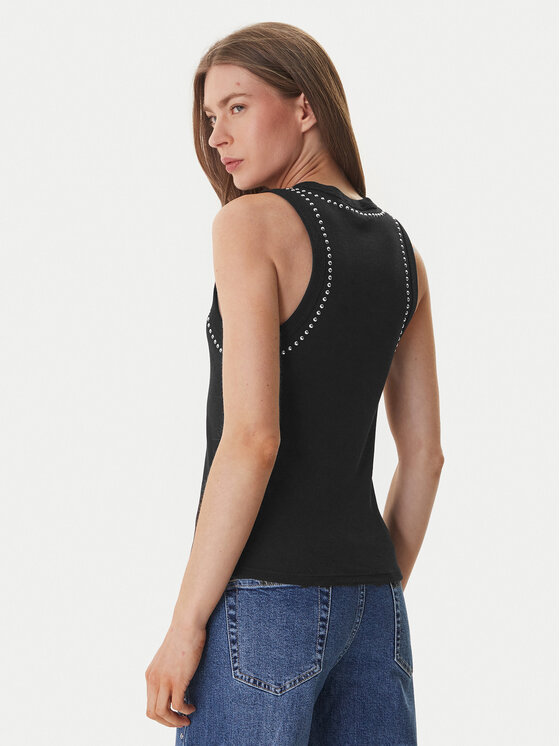 DKNY DKNY Top DJ5T1694 Černá Slim Fit