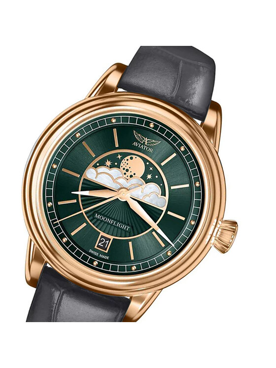 Aviator Aviator Orologio V.1.33.2.263.4GM Grigio