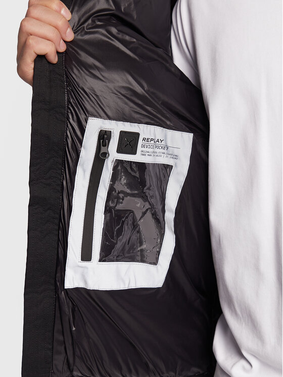 REPLAY REPLAY Зимно яке M8183A.000.84174 Тъмносин Regular Fit