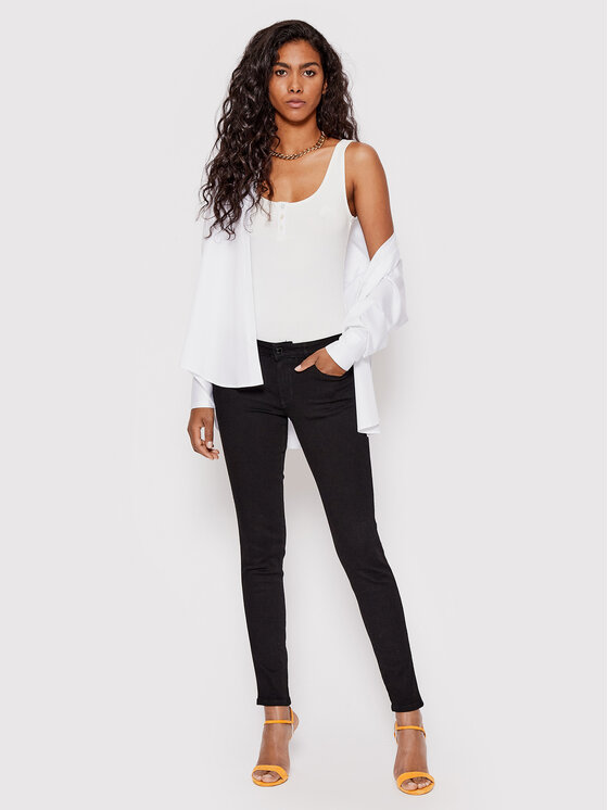 Guess Guess Τζιν Curve X. W2YAJ2 D4PZ1 Μαύρο Skinny Fit