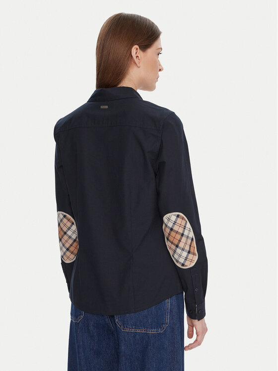 Barbour Barbour Koszula LSH1604NY73 Granatowy Regular Fit