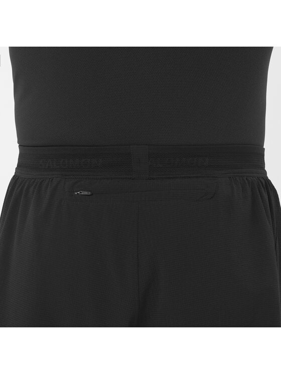 Salomon Salomon Szorty sportowe SENSE AERO SHORTS 7" M Czarny Relaxed Fit