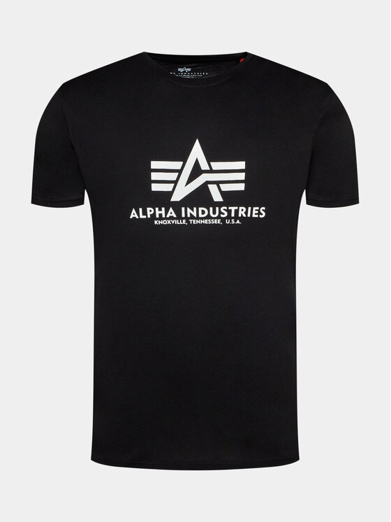 Alpha Industries Alpha Industries Komplet t-shirtów Basic 106524 Czarny Regular Fit