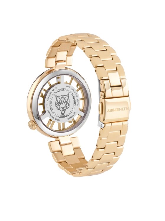 Plein Sport Plein Sport Годинник Tiger Luxe PSMBA0223 Золотий