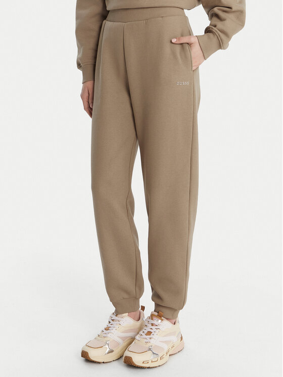 Guess Pantaloni trening V6RB15 K9V31 Bej Regular Fit