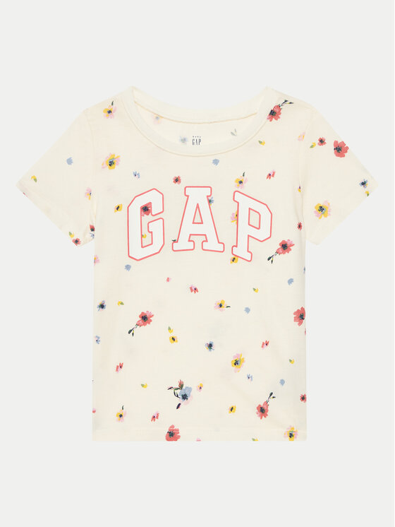 Gap Gap T-Shirt 744725-00 Béžová Regular Fit