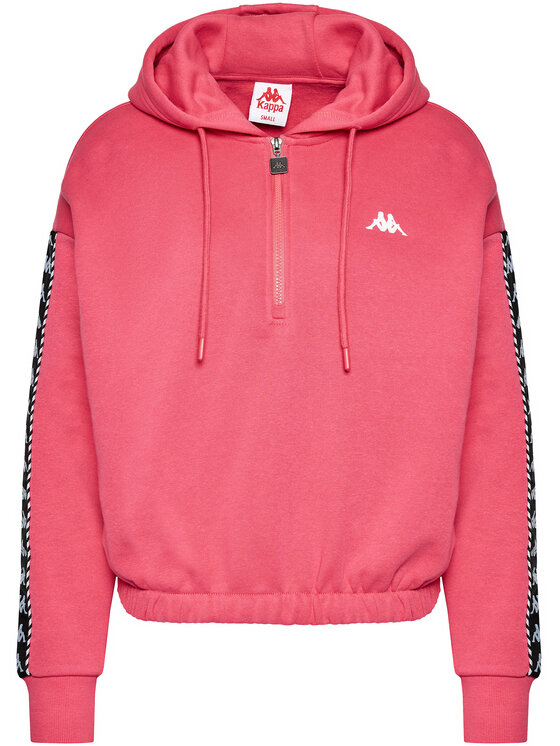 Kappa Kappa Світшот KAPPA-309070 18-2120 HONEYSUCKLE Рожевий Relaxed Fit