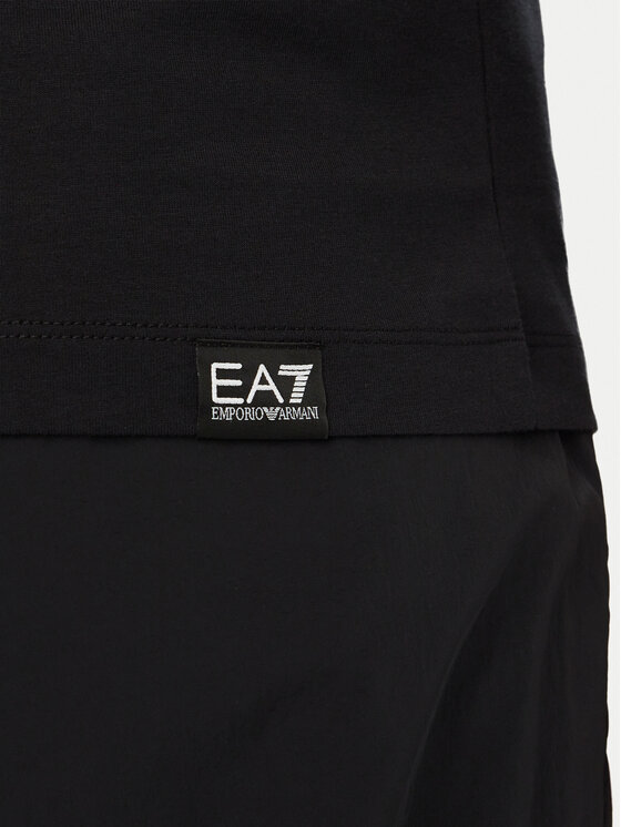 EA7 Emporio Armani EA7 Emporio Armani T-shirt 7M002128 AF12503 U8134 Crna Regular Fit