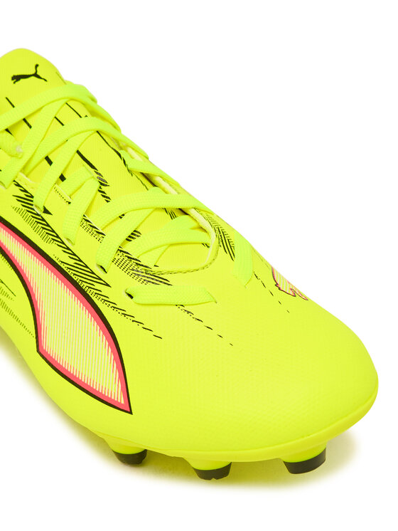Puma Puma Buty do piłki nożnej Ultra 6 Play Fg/Ag Jr 108705 01 Żółty