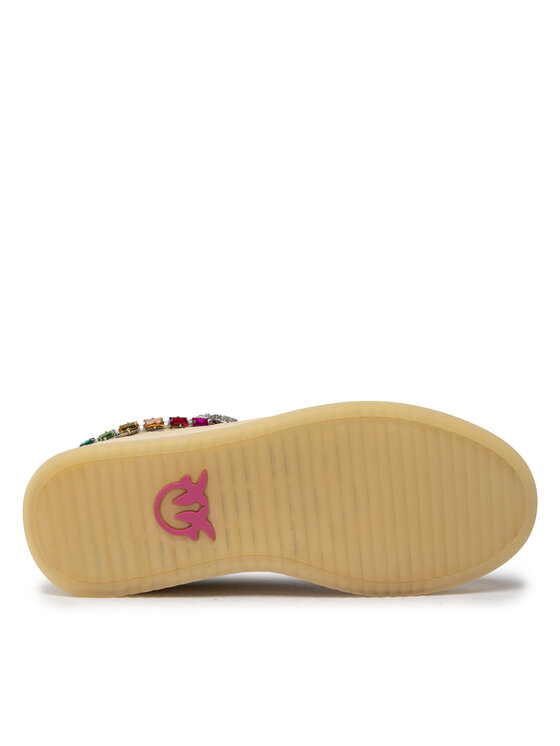 PINKO Pinko Αθλητικά Corsica Basket Sneaker AI 22-23 BLKS1 1H214P A08R Λευκό