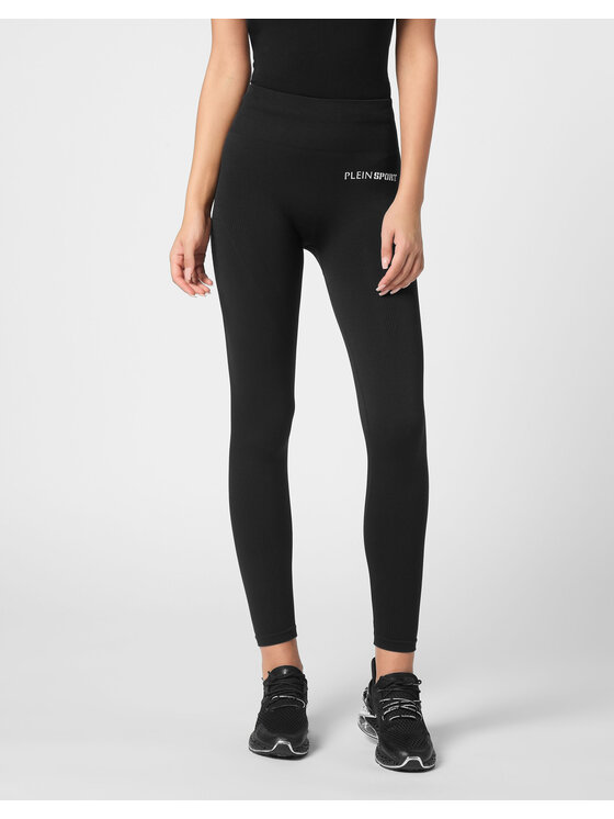 Plein Sport Plein Sport Legginsy 10185 Czarny Active Fit