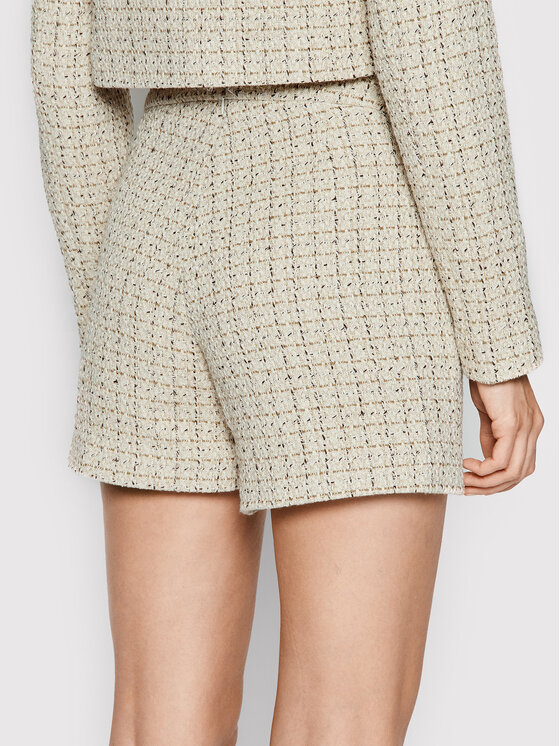 Morgan Morgan Pantaloncini di tessuto IRIS 221-SHICK.F Beige Regular Fit