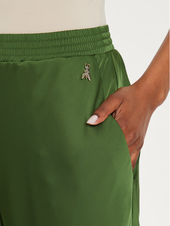 Patrizia Pepe Patrizia Pepe Pantaloni di tessuto 8P0657 A459 Verde Regular Fit