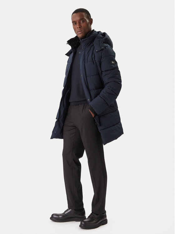 KARL LAGERFELD KARL LAGERFELD Geacă de iarnă 505035 554586 Bleumarin Regular Fit