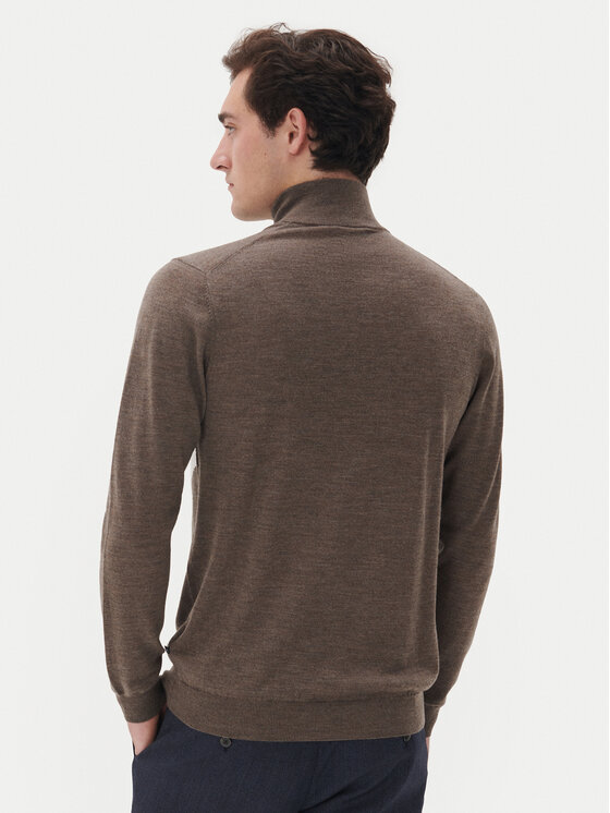 Matinique Matinique Pulover Mason 30207103 Rjava Regular Fit