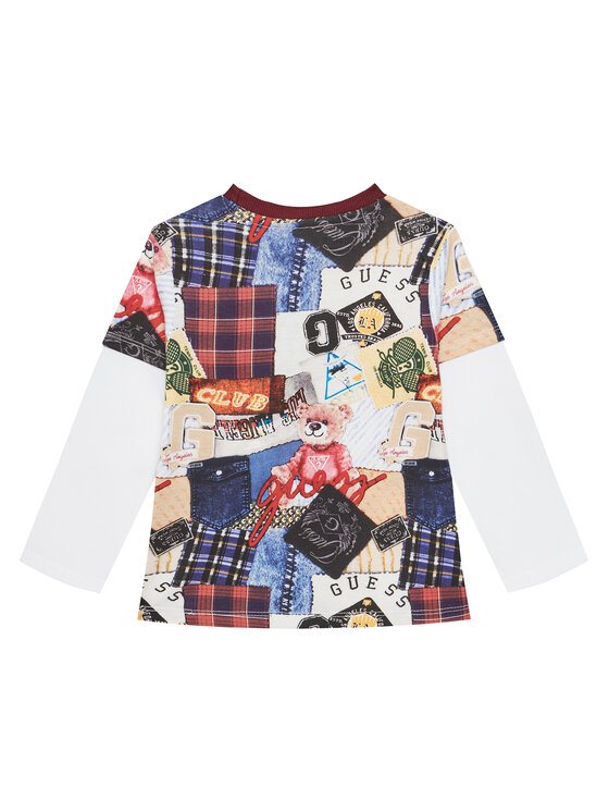 Guess Guess Kinderset N5YG00 K8HM4 Dunkelrot Regular Fit