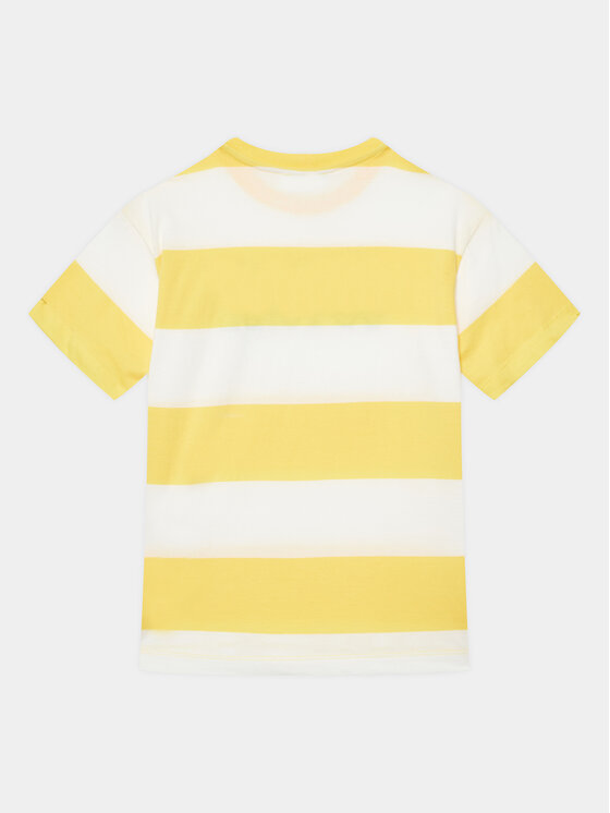 United Colors Of Benetton United Colors Of Benetton T-shirt 3ZNBC10BN Žuta Regular Fit