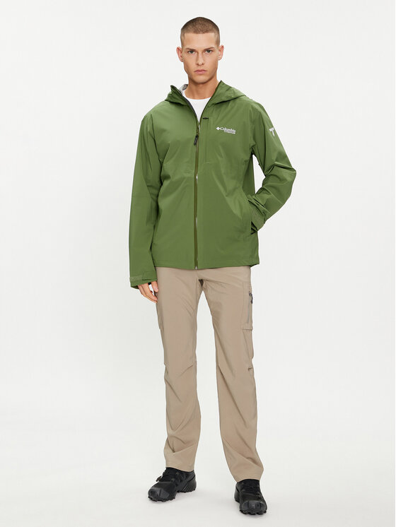 Columbia Columbia Dežna jakna Ampli-Dry™ II 2071061 Zelena Regular Fit