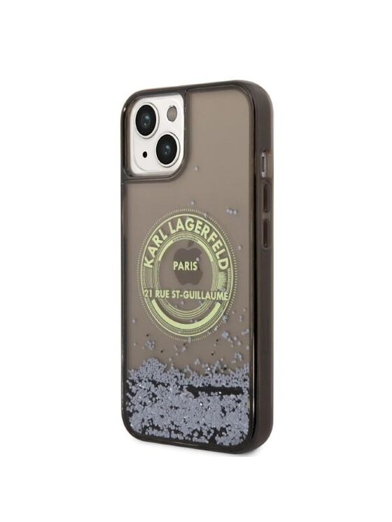 KARL LAGERFELD KARL LAGERFELD Etui na telefon iPhone 14 Plus Czarny