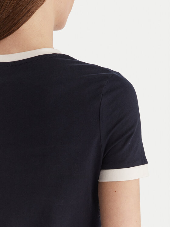 Guess Guess T-Shirt V6GI08 K2975 Σκούρο μπλε Regular Fit