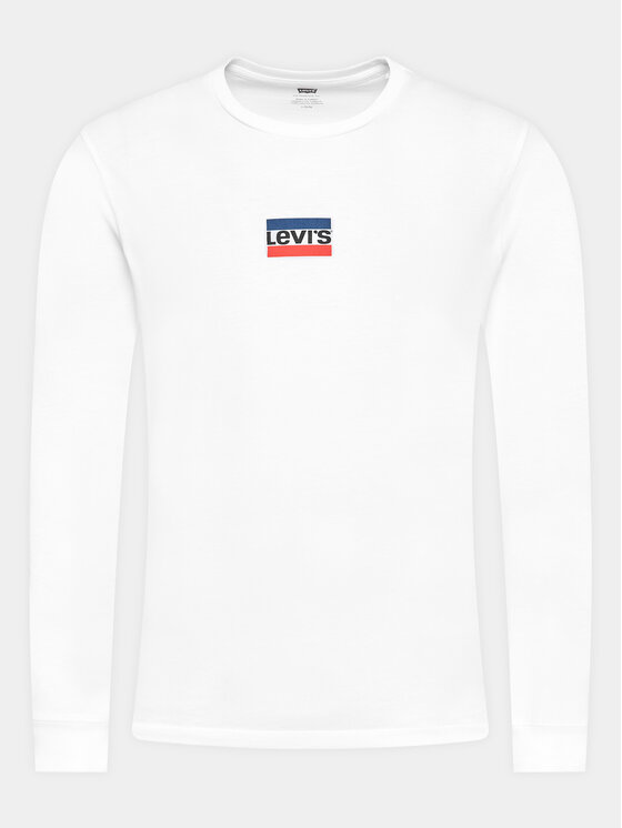 Levi's® Levi's® Тениска с дълъг ръкав Graphic Mini 36015-0158 Бял Regular Fit