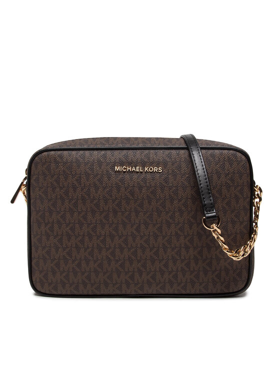 Geantă MICHAEL Michael Kors Jet Set 32F1GJ6C7B Maro