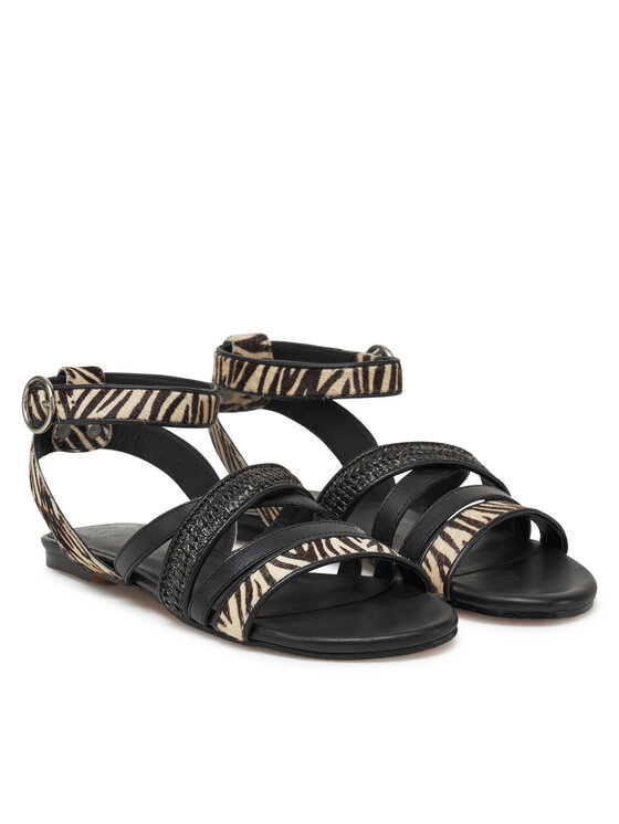 Bronx Bronx Sandały New-Skyler 85043-PW Czarny