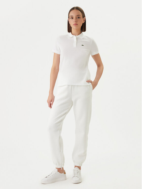 Lacoste Lacoste Polo majica PF7839 Bela Classic Fit