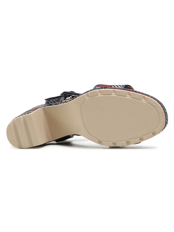 Sandali 72649 Blu scuro