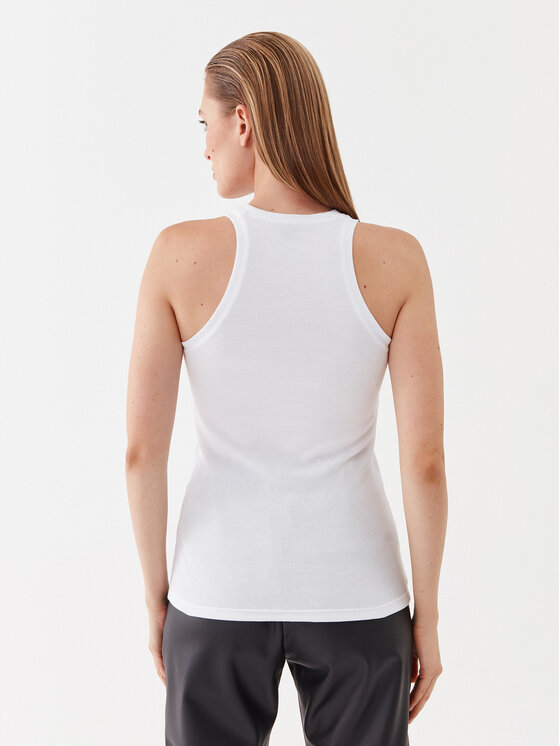 PINKO Pinko топ 100822 A15E Бял Regular Fit