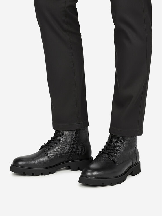 G-Star Raw G-Star Raw Schnürschuhe EO-ROWHIDE-03 MI08 Schwarz