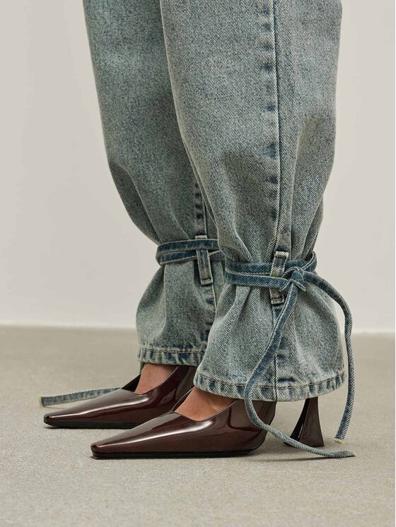 La Mania La Mania Jeansy ETZI 2 Niebieski Classic Fit