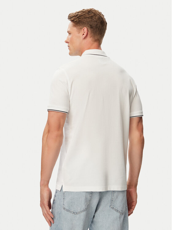 Beverly Hills Polo Club Beverly Hills Polo Club Polo majica P-SS26M-P42561 Bela Regular Fit