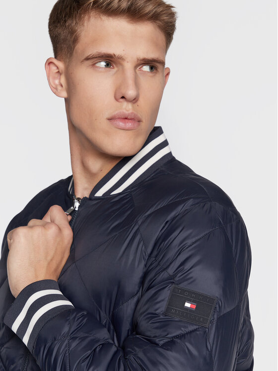 Tommy Hilfiger Tommy Hilfiger Яке бомбър Reversible Varsity MW0MW27587 Тъмносин Regular Fit