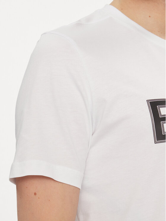 BOSS Boss T-krekls Tee 1 50506344 Balts Regular Fit