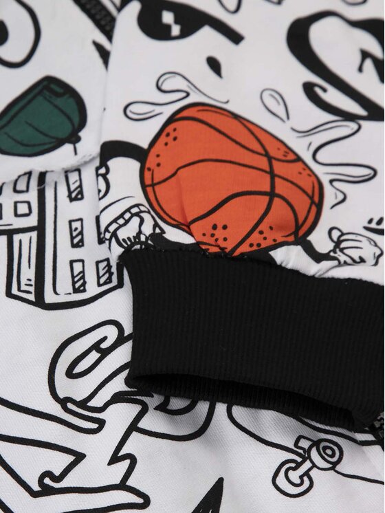 Coccodrillo Coccodrillo Світшот ZC3132201ASK Білий Regular Fit