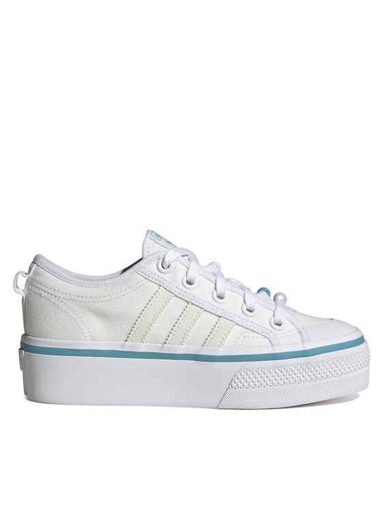 adidas Sneakers Nizza Platform Shoes Kids IF5141 WeiB Modivo