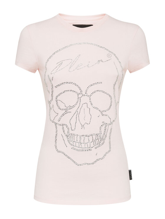 PHILIPP PLEIN PHILIPP PLEIN T-shirt 1315 Rosa Regular Fit