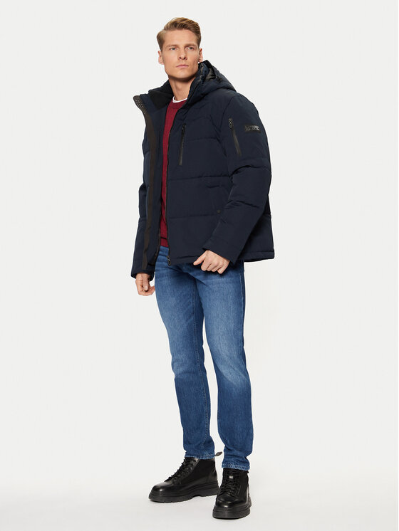 s.Oliver s.Oliver Zimska jakna 2150475 Tamnoplava Regular Fit