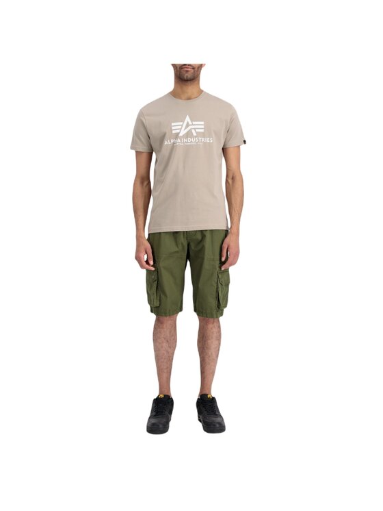 Alpha Industries Alpha Industries Szorty materiałowe AI.136250-142-34 Khaki Regular Fit
