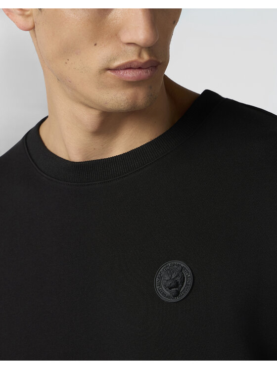 Plein Sport Plein Sport Світшот SAFC MJO1438 STE003N Чорний Regular Fit