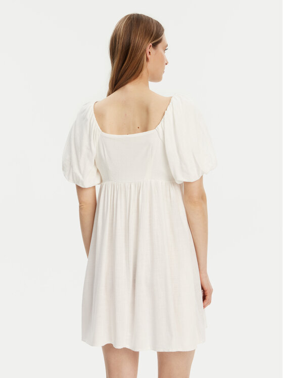 Noisy May Noisy May Sommerkleid Leilani 27033018 Weiß Regular Fit