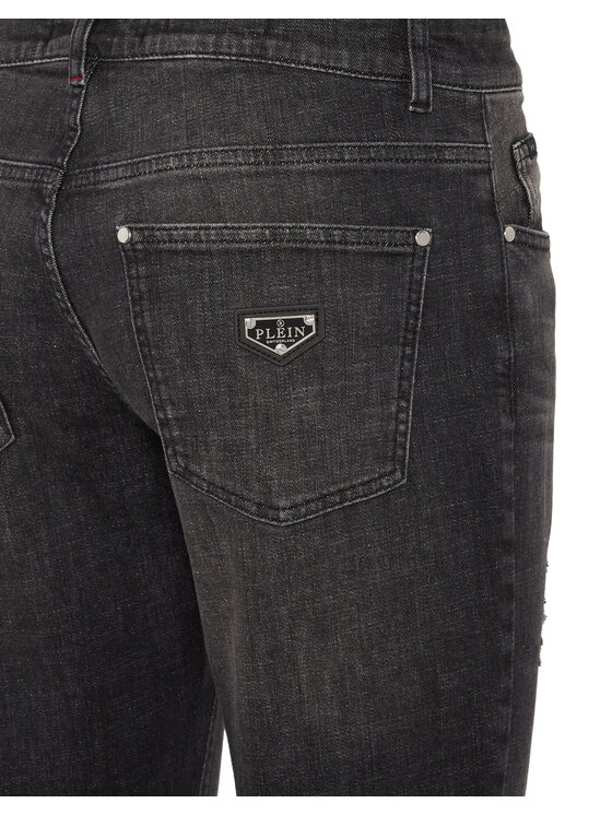 PHILIPP PLEIN PHILIPP PLEIN Jeansy 27843 Szary Straight Leg