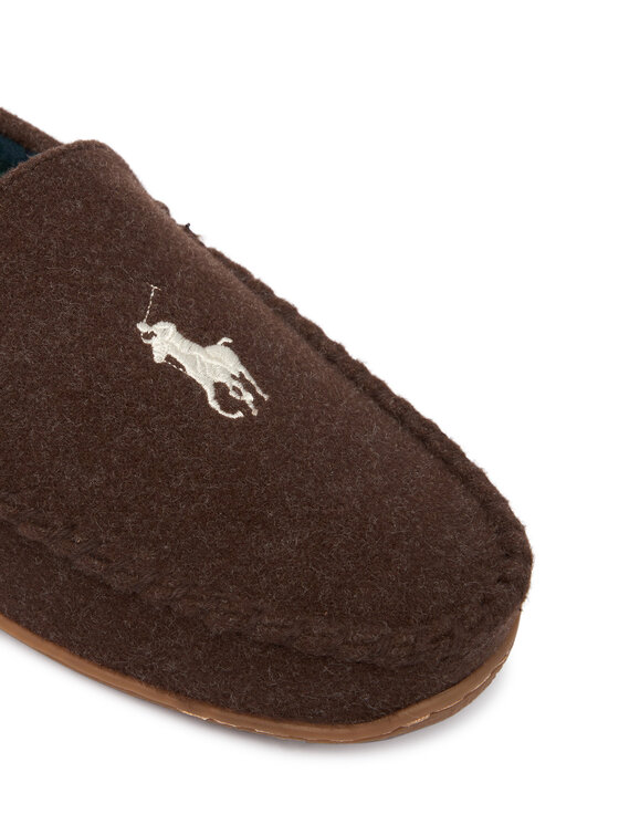 Polo Ralph Lauren Polo Ralph Lauren Мокасини Brennan Wool Dress 843981601003 Кафяв